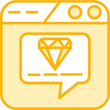 Basit vektör illüstrasyon seosu