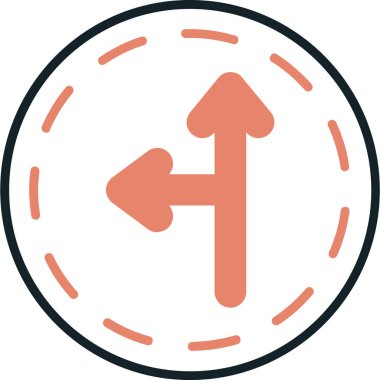 ok simgesi vektör illüstrasyonu