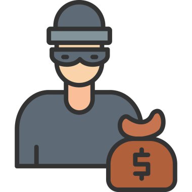 Hırsız para simgesi