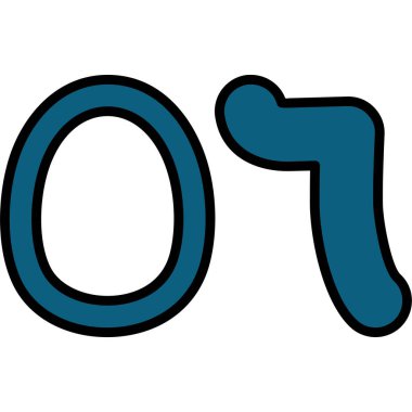 alfabe harfi o simgesi