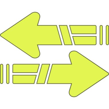 oklarla vektör simge kümesi.