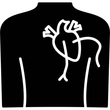 Katı tasarımda kalp krizi vektörü