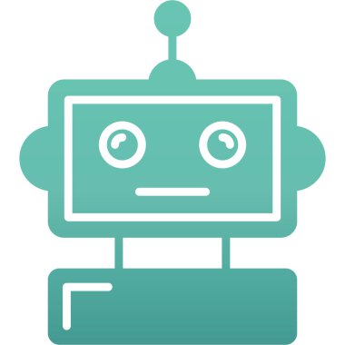 Robot simgesi. robot işareti.