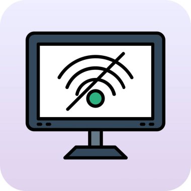 wifi simgesi vektör illüstrasyonu