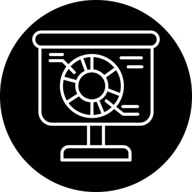 vektör bilgisayar simgesi, vektör illüstrasyonu