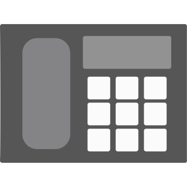 hesap makinesi simgesi vektör illüstrasyonu