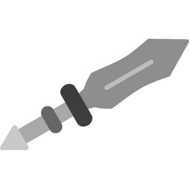 kılıç ağ simgesi, vektör illüstrasyonu