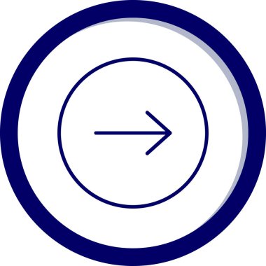 Ok. Web simgesi basit tasarım