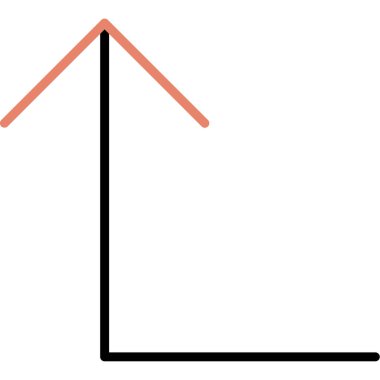 grafik ikonu vektör illüstrasyonu