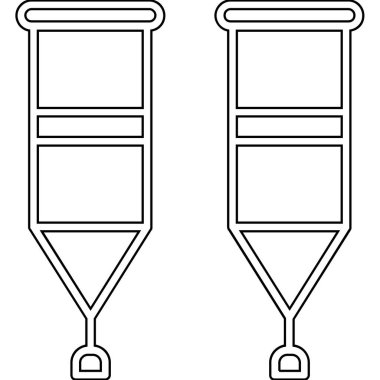 Modern eğitim ikonunun vektör illüstrasyonu
