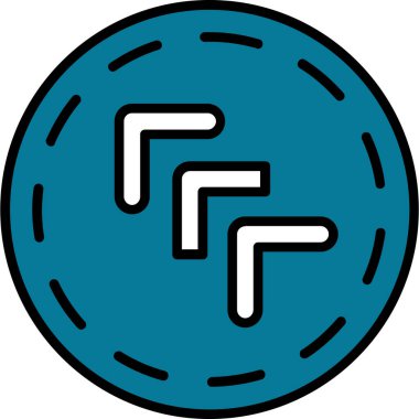 Para simgesi, vektör illüstrasyonu