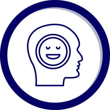 İnsan yüzü. Basit tasarım