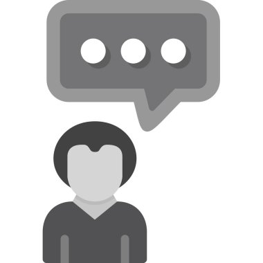 Konuşma baloncukları vektör illüstrasyonu