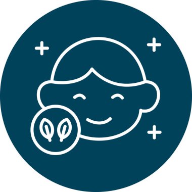 melek simge vektör çizim