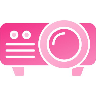 Kamera simgesi. Vektör illüstrasyonu