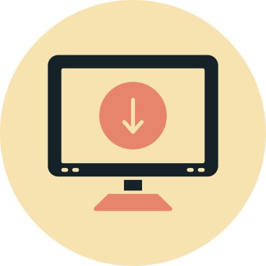 seo modern simgesinin vektör illüstrasyonu