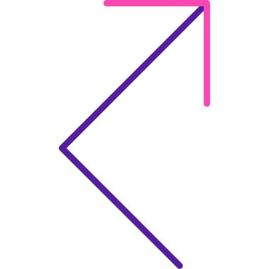 Sol ok simgesi. vektör illüstrasyonu