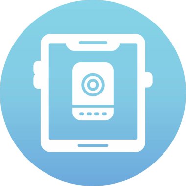 akıllı telefon simgesi vektör illüstrasyonu