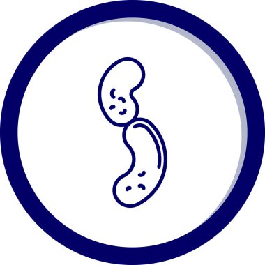 Çağrı merkezi simgesi. Basit resimleme