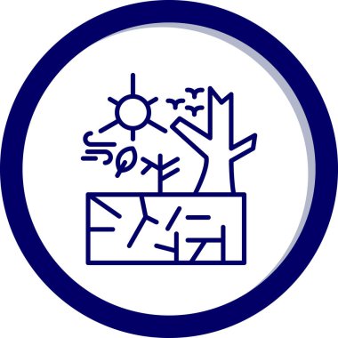 Güneş simgesi, vektör illüstrasyonu