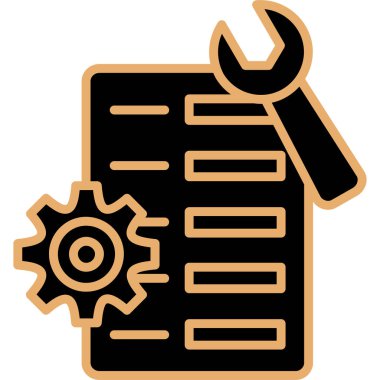 dişli ve belgelendirme simgesi