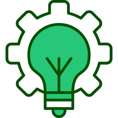 yaratıcı yenilik fikri simgesi