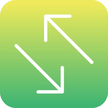 ok Simgesi Soyut Arkaplanda İzole Edildi