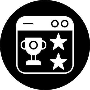 ödül simgesi, vektör illüstrasyonu