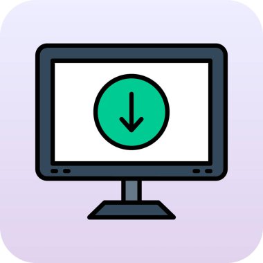 seo modern simgesinin vektör illüstrasyonu