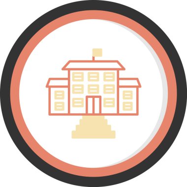 Yapı simgesinin vektör illüstrasyonu