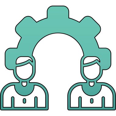 İki vites. Basit resimleme