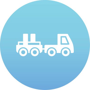 Modern çiftlik simgesinin vektör illüstrasyonu