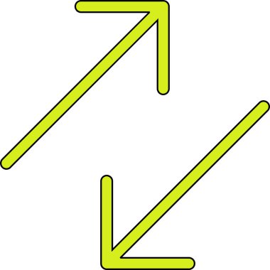 ok simgesi işaret vektör tasarımı