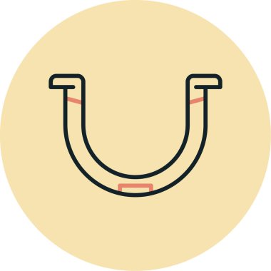 Modern simge sembolünün vektör illüstrasyonu