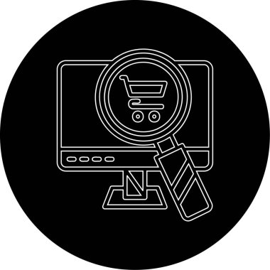 vektör dizüstü simgesi illüstrasyonu