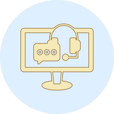 video kamera ile konuşma balonu