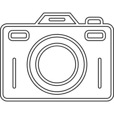 kamera fotoğraf ekipmanı simgesi