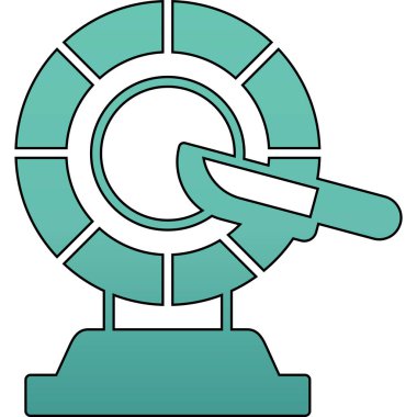 seo modern simgesinin vektör illüstrasyonu