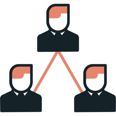 iş takımı simgesi vektör illüstrasyonu