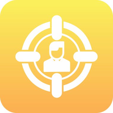 Modern b 'nin vektör illüstrasyonu insanların ikonundan yoksun