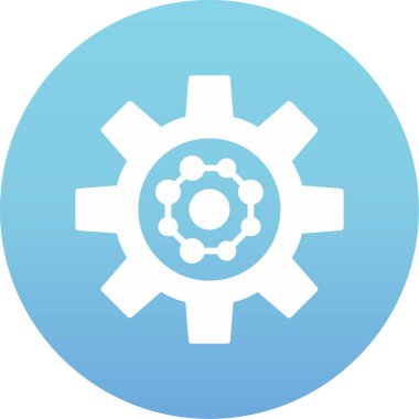 Teçhizat Web simgesi basit illüstrasyon