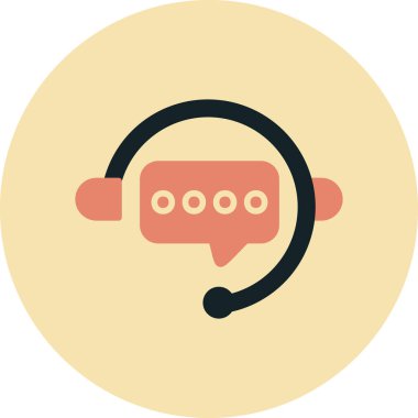 Müşteri servisi. Basit resimleme