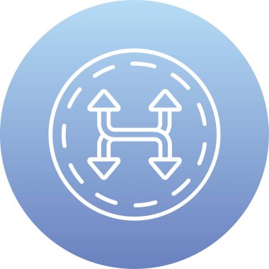 Modern b 'nin vektör illüstrasyonu eksik simgesi