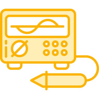 Çizgi film simgesinin vektör çizimi