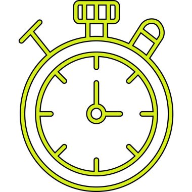 Alarm saat simgesi, özet biçimi