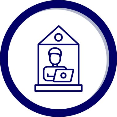 Modern b 'nin vektör illüstrasyonu eksik simgesi