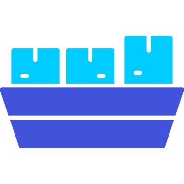 Tekne. Web simgesi basit illüstrasyon