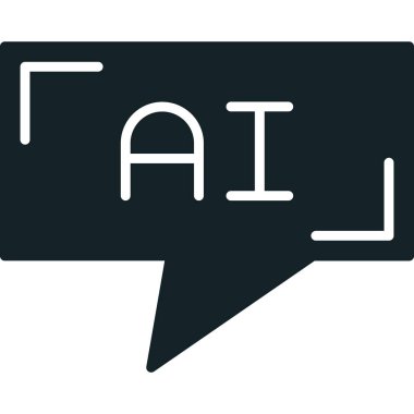 Sohbet mesajı vektör illüstrasyonu