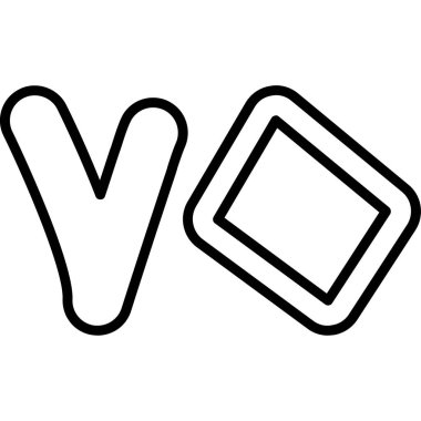 ok simgesi vektör illüstrasyonu