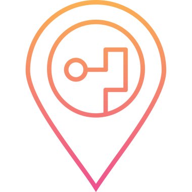 konum haritası simgesi